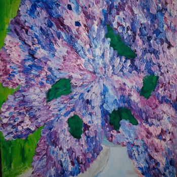 "Lilac" başlıklı Tablo Karni Bi tarafından, Orijinal sanat, Petrol