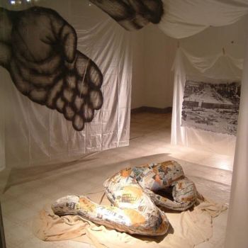 "shelter (detail)" başlıklı Tablo Marcelo Novo tarafından, Orijinal sanat