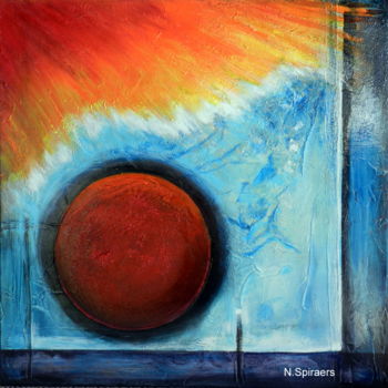 Painting titled "Incandescence" by Nicole Spiraers, Original Artwork