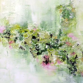 Painting titled "Un air de printemps…" by Nicole Spiraers, Original Artwork, Acrylic Mounted on Wood Stretcher frame