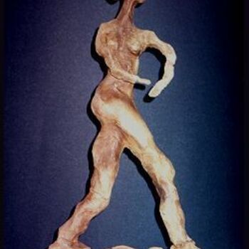 Sculpture titled "Dancing" by Roula Ntouli-Alexiou, Original Artwork