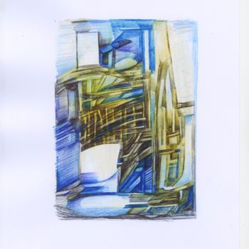 Desenho intitulada "ÉTONNE-MOI" por Nuage 40, Obras de arte originais, Canetac de aerossol
