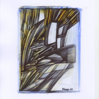 Rysunek zatytułowany „ART DE ROCK” autorstwa Nuage 40, Oryginalna praca, Długopis