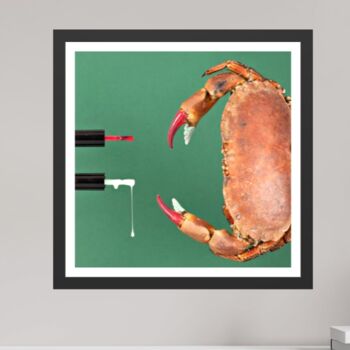 Fotografie getiteld "Crabes" door Nuancesdenuits, Origineel Kunstwerk, Digitale fotografie