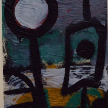 Malerei mit dem Titel "sans titre" von Emmanuel Assante, Original-Kunstwerk, Öl