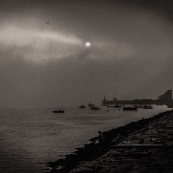 Fotografia zatytułowany „lighthouse sun” autorstwa Walkingsea, Oryginalna praca