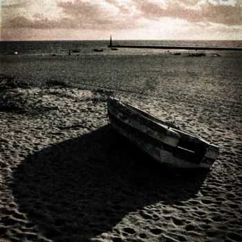 Photographie intitulée "Aguda Beach" par Walkingsea, Œuvre d'art originale