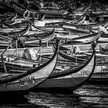 Photography titled "fishing boats III" by Walkingsea, Original Artwork