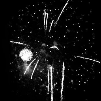 Photography titled "fire stars..." by Walkingsea, Original Artwork