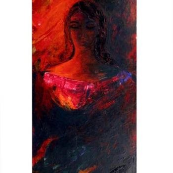 "Lady in Red" başlıklı Tablo Nurdan Kasalı tarafından, Orijinal sanat