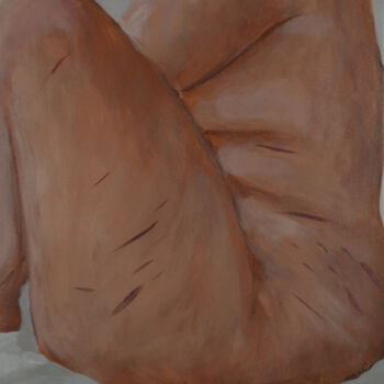 Pintura titulada "Exorciser la souffr…" por Nusch, Obra de arte original, Acrílico Montado en Bastidor de camilla de madera