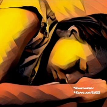 Artes digitais intitulada "Deep Sleep" por Nwachukwu Sopuluchi, Obras de arte originais, Pintura digital