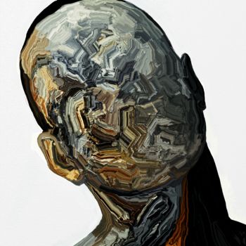 Arts numériques intitulée "E-05" par Vince D, Œuvre d'art originale, Peinture numérique