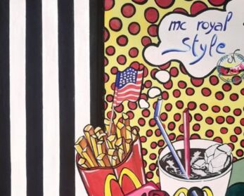 "Mc royal style" başlıklı Tablo Nyla tarafından, Orijinal sanat, Akrilik