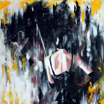 Картина под названием "Shar (COLOR SERIES)" - Nymira Gray, Подлинное произведение искусства, Акрил