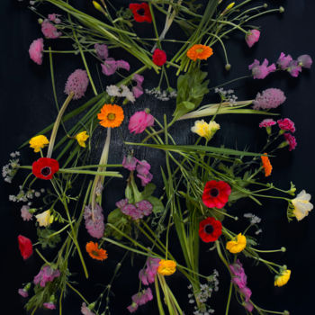 Fotografia intitolato ""Carpet flowers ( F…" da Natalia Zavialova, Opera d'arte originale, Fotografia digitale