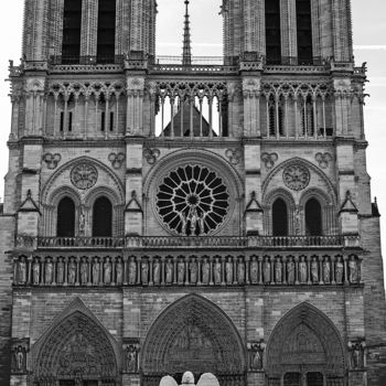 Fotografia intitolato "" Notre-Dame de Par…" da Natalia Zavialova, Opera d'arte originale, Fotografia digitale