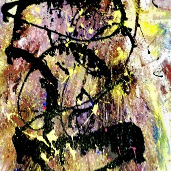 Pittura intitolato "ENIGME" da Grafi, Opera d'arte originale, Acrilico