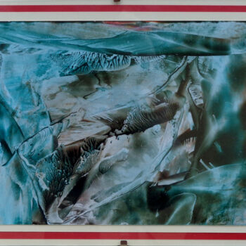 Картина под названием "Sous les feux de la…" - Obel'Isa, Подлинное произведение искусства, Воск Установлен на Деревянная пан…