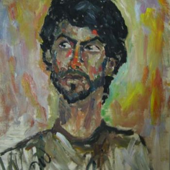 Painting titled "Jose" by Ocell, Original Artwork