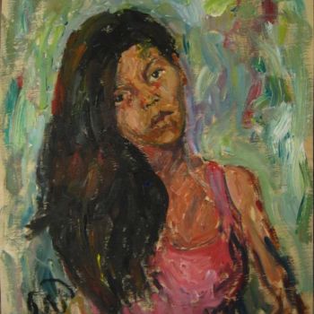 Painting titled "Daniela" by Ocell, Original Artwork