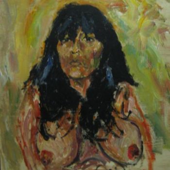 Painting titled "Paola Senseve" by Ocell, Original Artwork