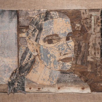 Collages titled "Marta numero 2" by Barbara Marion, Original Artwork