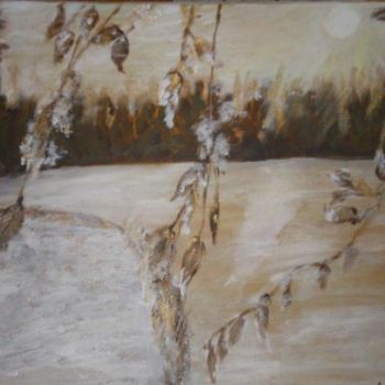 Painting titled "GLACONS  SUR BRANCH…" by Ode, Original Artwork