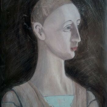 Pittura intitolato "Il giovane favoloso" da Odel, Opera d'arte originale, Olio