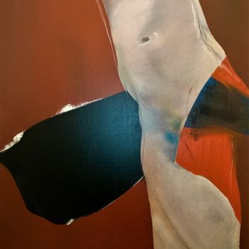 Peinture intitulée "sans titre" par Odete Pinheiro, Œuvre d'art originale, Acrylique