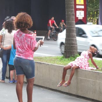 Photographie intitulée "Telle mère telle fi…" par Odile, Œuvre d'art originale