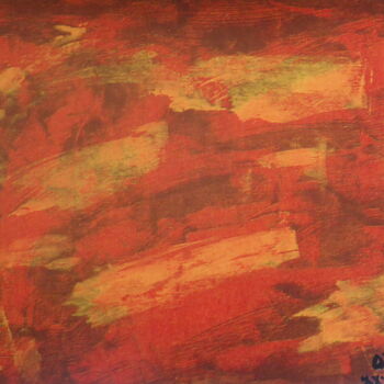 Pittura intitolato "Plusieurs nuages, q…" da Odilon Talbot, Opera d'arte originale, Acrilico