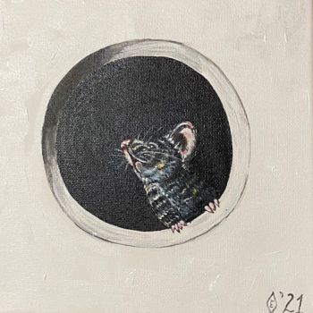 Pintura titulada "Curiosity 2" por Olga Ermakova, Obra de arte original, Acrílico
