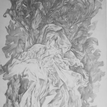 Dessin intitulée "людина і природа_04" par Oksana Prudnikova, Œuvre d'art originale, Crayon