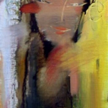 Картина под названием "Fairy tale" - Oksana Veber, Подлинное произведение искусства, Масло Установлен на Деревянная рама для…