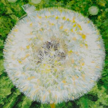 Картина под названием "" Лёгкость одуванчи…" - Оксана Верстюк, Подлинное произведение искусства, Акрил Установлен на Другая…