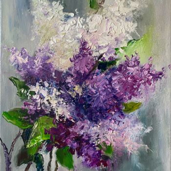 Pintura titulada "«БУЗОК»" por Olga Butenko, Obra de arte original, Oleo