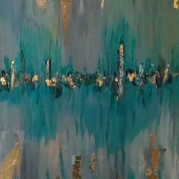 Ζωγραφική με τίτλο "abstract painting "…" από Ольга Горохова, Αυθεντικά έργα τέχνης, Λάδι Τοποθετήθηκε στο Χαρτόνι