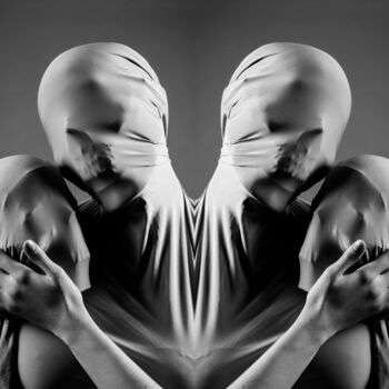 Цифровое искусство под названием "The Rider" - Ольга Мельникова, Подлинное произведение искусства, Фотомонтаж