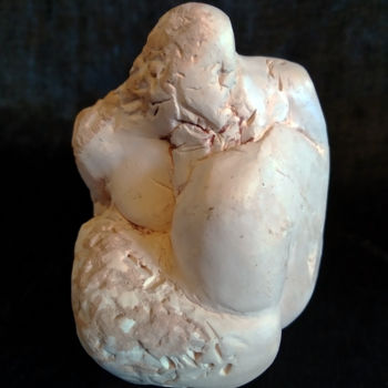 Sculpture titled "woman" by Olga Puzanova, Original Artwork, Ceramics