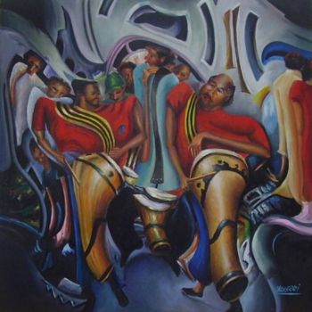 Pintura titulada "PALERMO" por Eduardo Olaverri, Obra de arte original