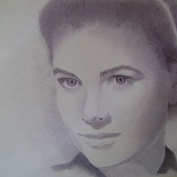 「Grace Kelly」というタイトルの描画 Oleg Kozelskiyによって, オリジナルのアートワーク, その他