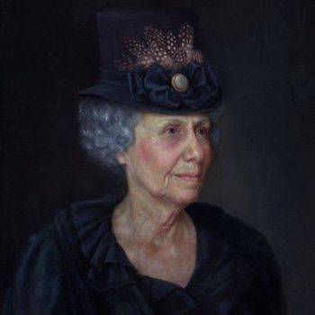 Peinture intitulée "Portrait of Lady" par Oleg Radvan, Œuvre d'art originale, Huile