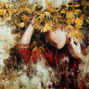 "Autumn Septembr" başlıklı Tablo Oleksandr Korol tarafından, Orijinal sanat, Petrol