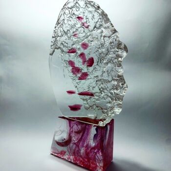 Sculpture titled "Transformation" by Oleksandr Kovalskyi, Original Artwork, Glass