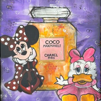 Malerei mit dem Titel ""Chanel flavor"" von Olena Bunina (Helena Bunina), Original-Kunstwerk, Acryl