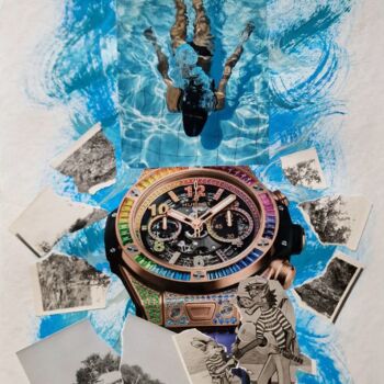Collages titled "Immersion in time" by Olena Yemelianova, Original Artwork, Collages