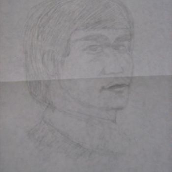 Drawing titled "Мужской портрет" by Elena Panchenko, Original Artwork, Other