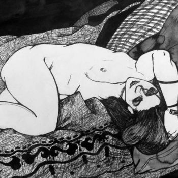 Картина под названием "серия "Аромат Санда…" - Olesya Shiryak-Iordanskaya, Подлинное произведение искусства, Масло