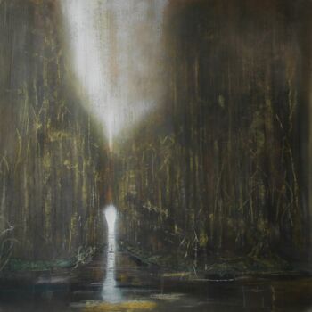 Peinture intitulée "Lichtstraal" par Olga Kovtun, Œuvre d'art originale, Pastel